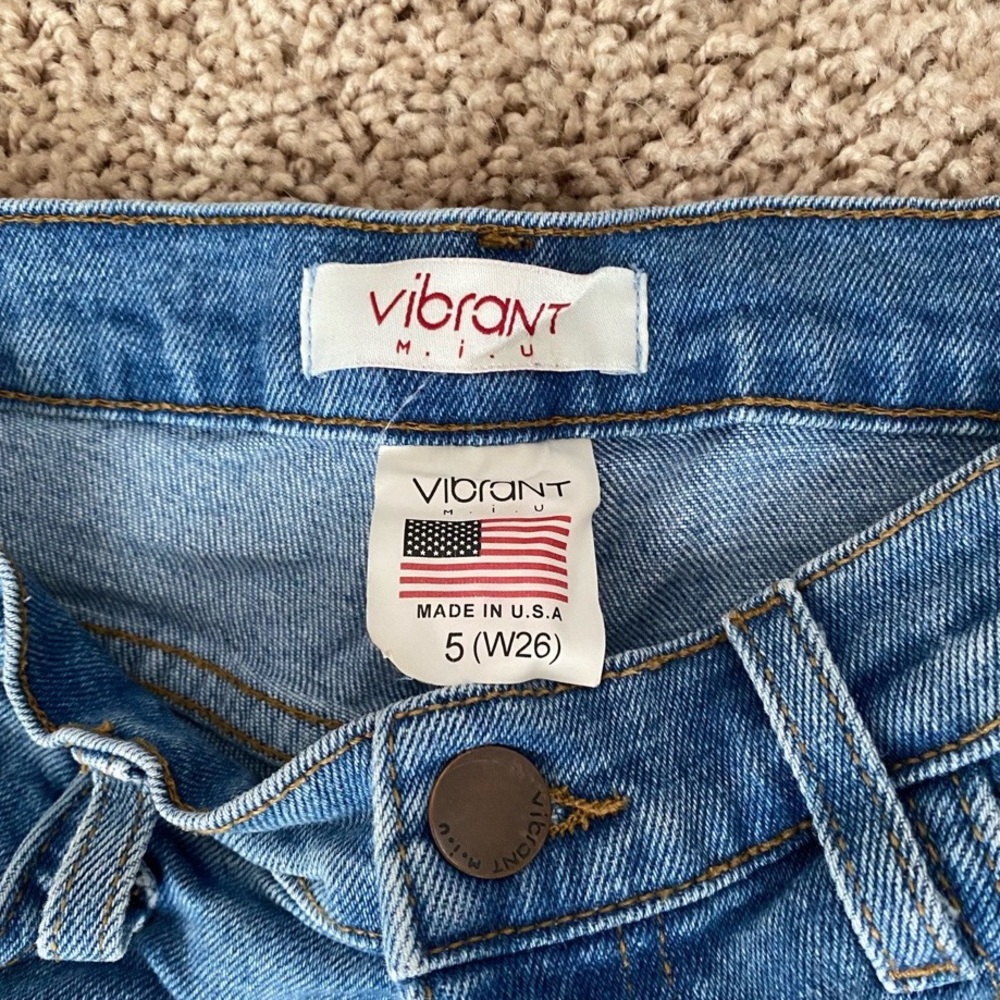 HoneyBum High Waisted Ripped Jeans - Picture 3 of 3